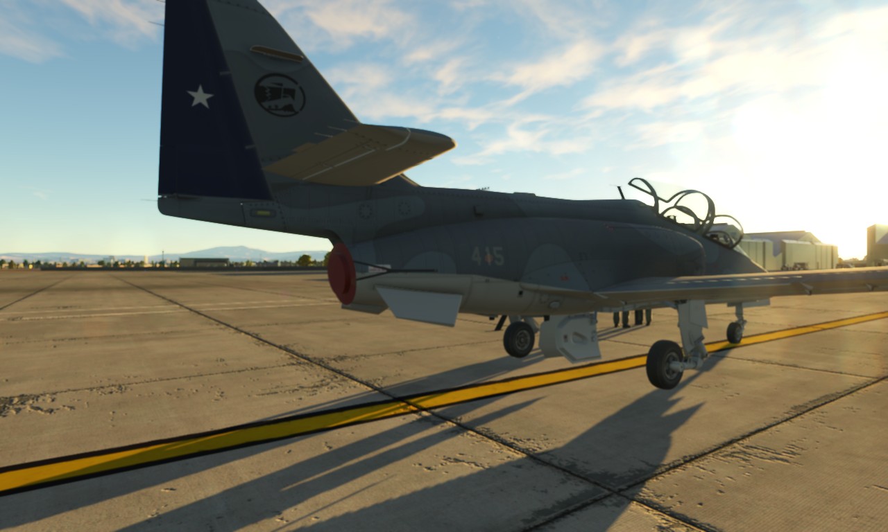 Скриншот из игры DCS: C-101 Aviojet - 2