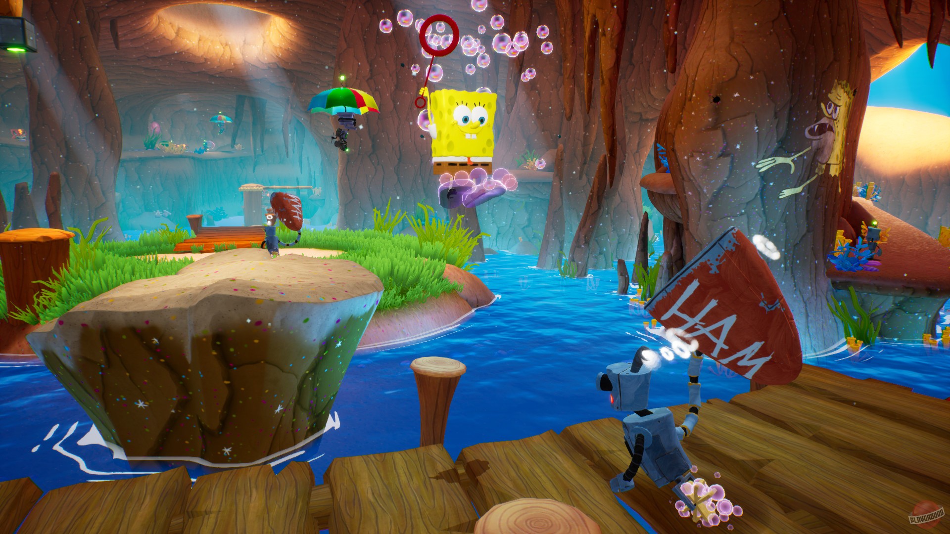 Скриншот из игры SpongeBob SquarePants: Battle for Bikini Bottom - 5
