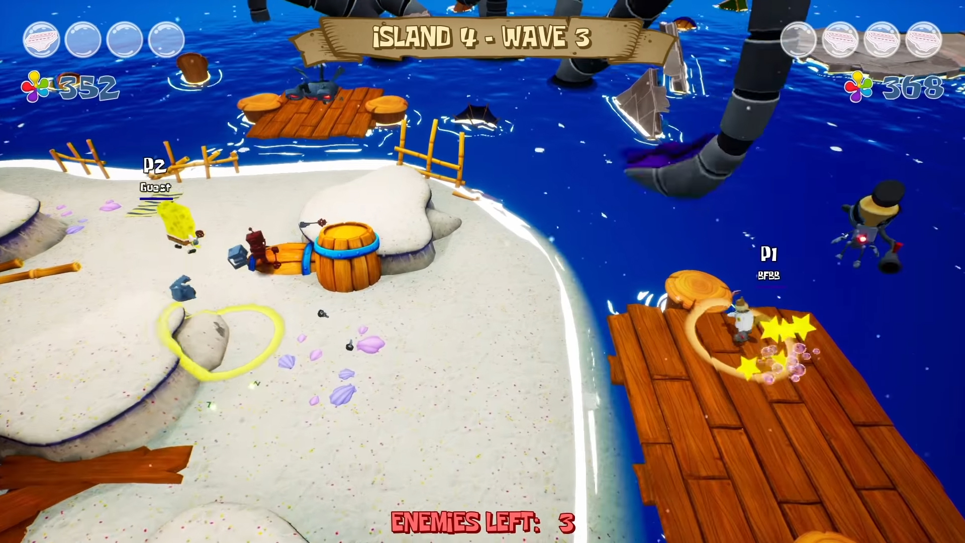 Скриншот из игры SpongeBob SquarePants: Battle for Bikini Bottom - 38