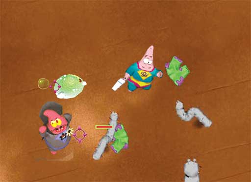 Скриншот из игры SpongeBob SquarePants Nighty Nightmare - 6