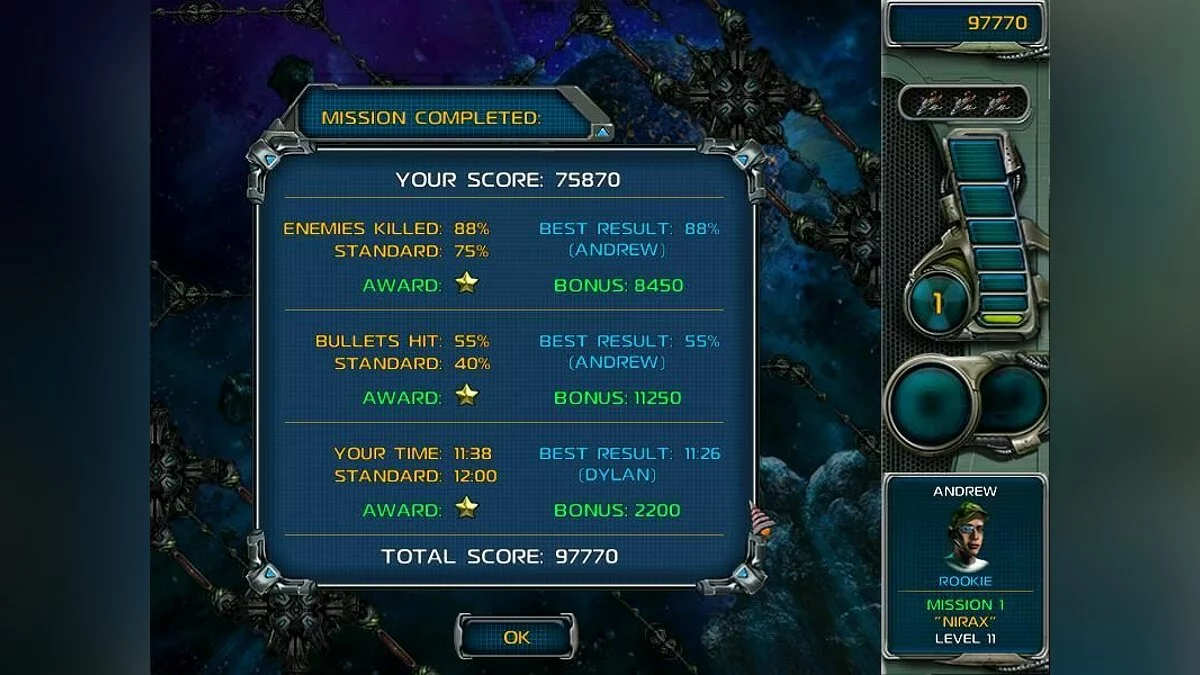 Скриншот из игры Star Defender 3 - 23