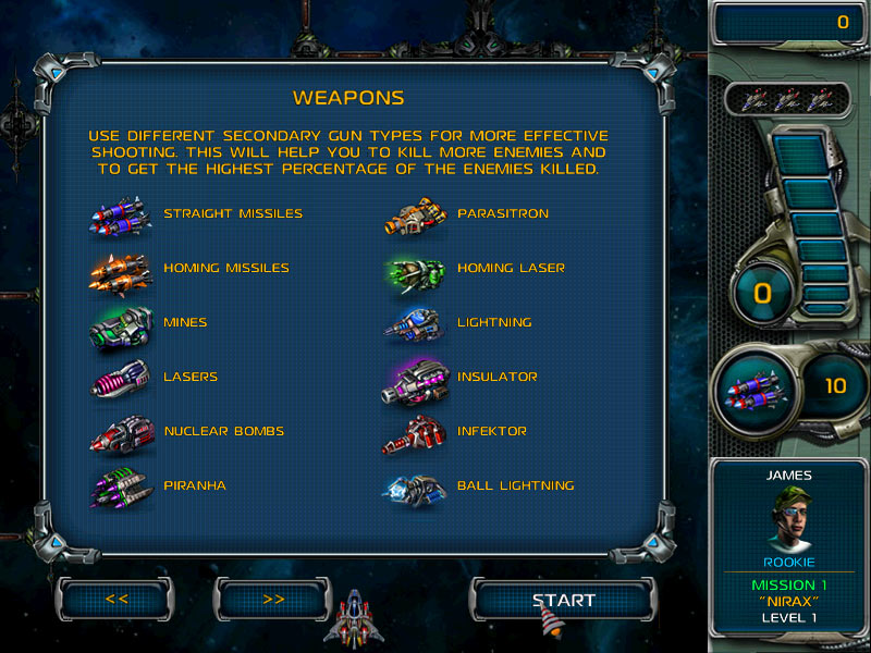 Скриншот из игры Star Defender 3 - 27