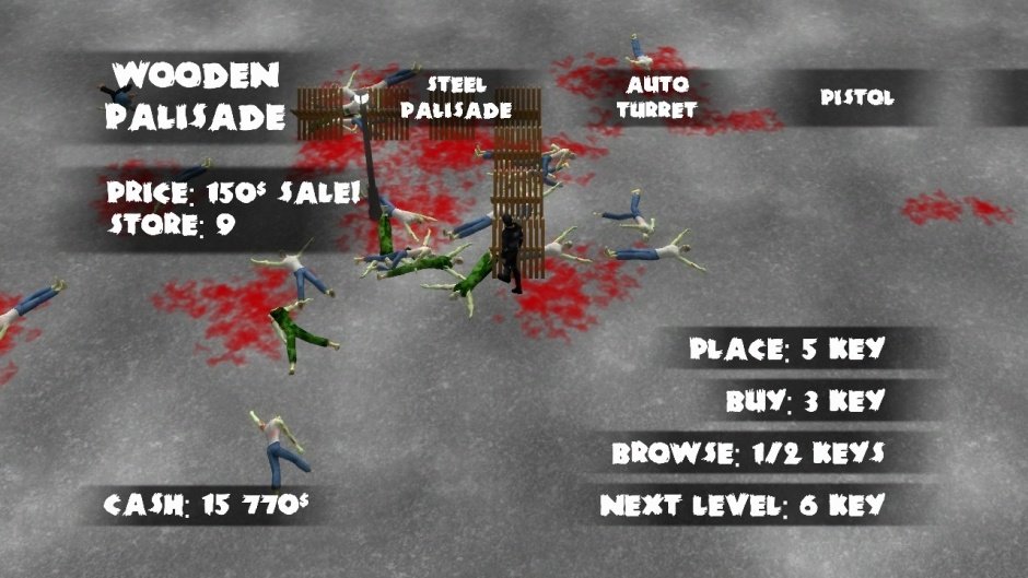 Скриншот из игры Yet Another Zombie Defense - 6