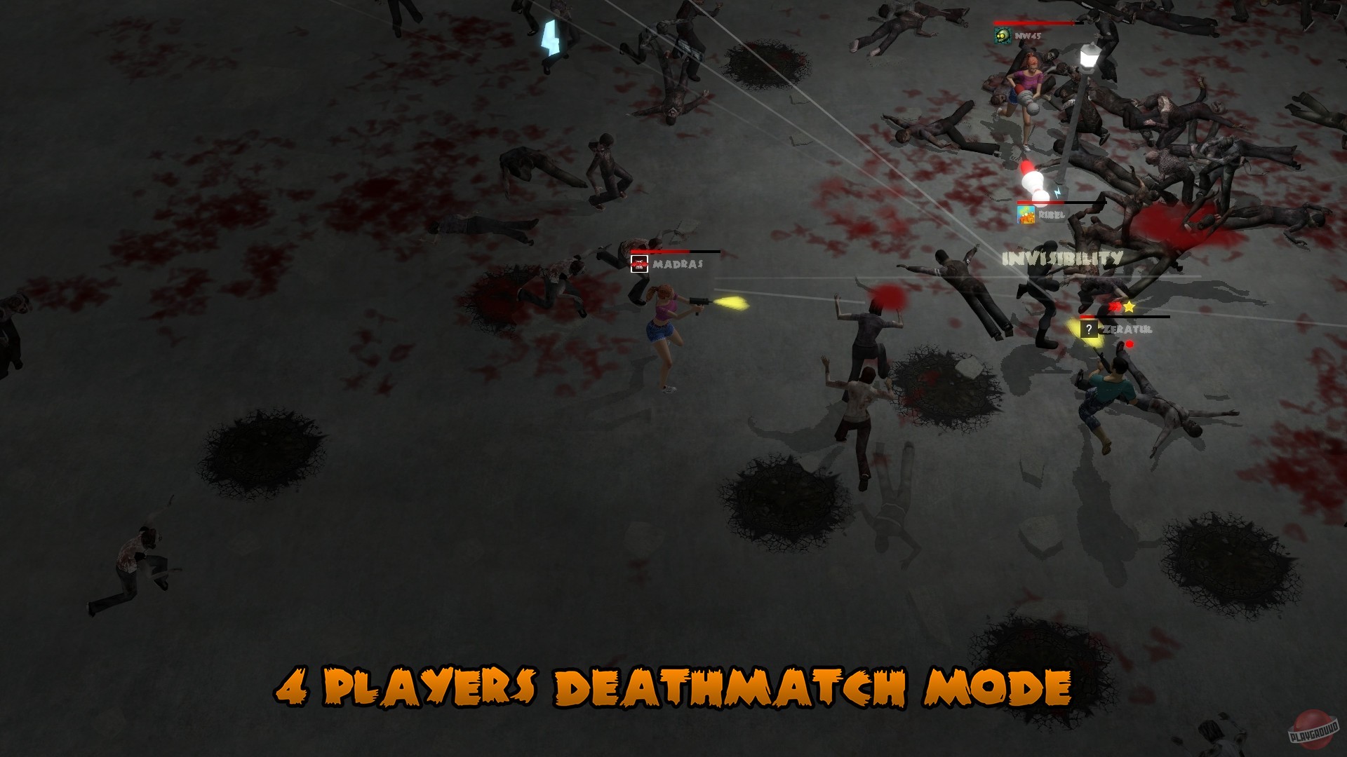 Скриншот из игры Yet Another Zombie Defense - 19
