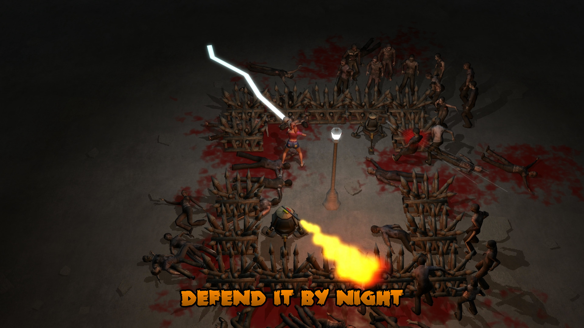 Скриншот из игры Yet Another Zombie Defense - 28