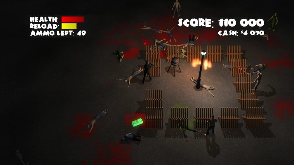 Скриншот из игры Yet Another Zombie Defense - 12