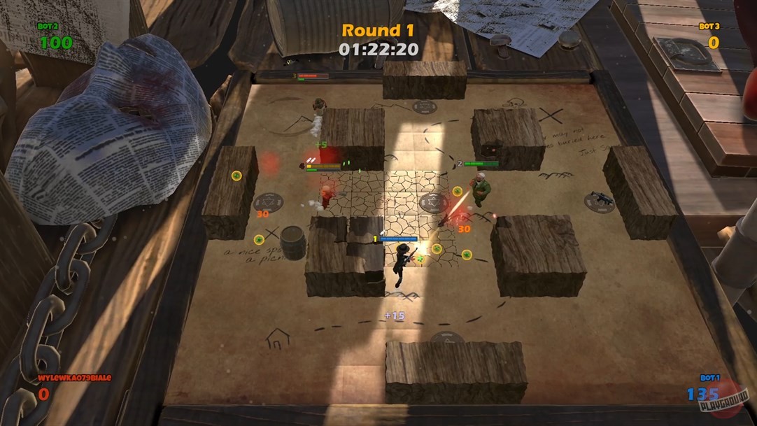 Скриншот из игры Tacticool Champs - 1