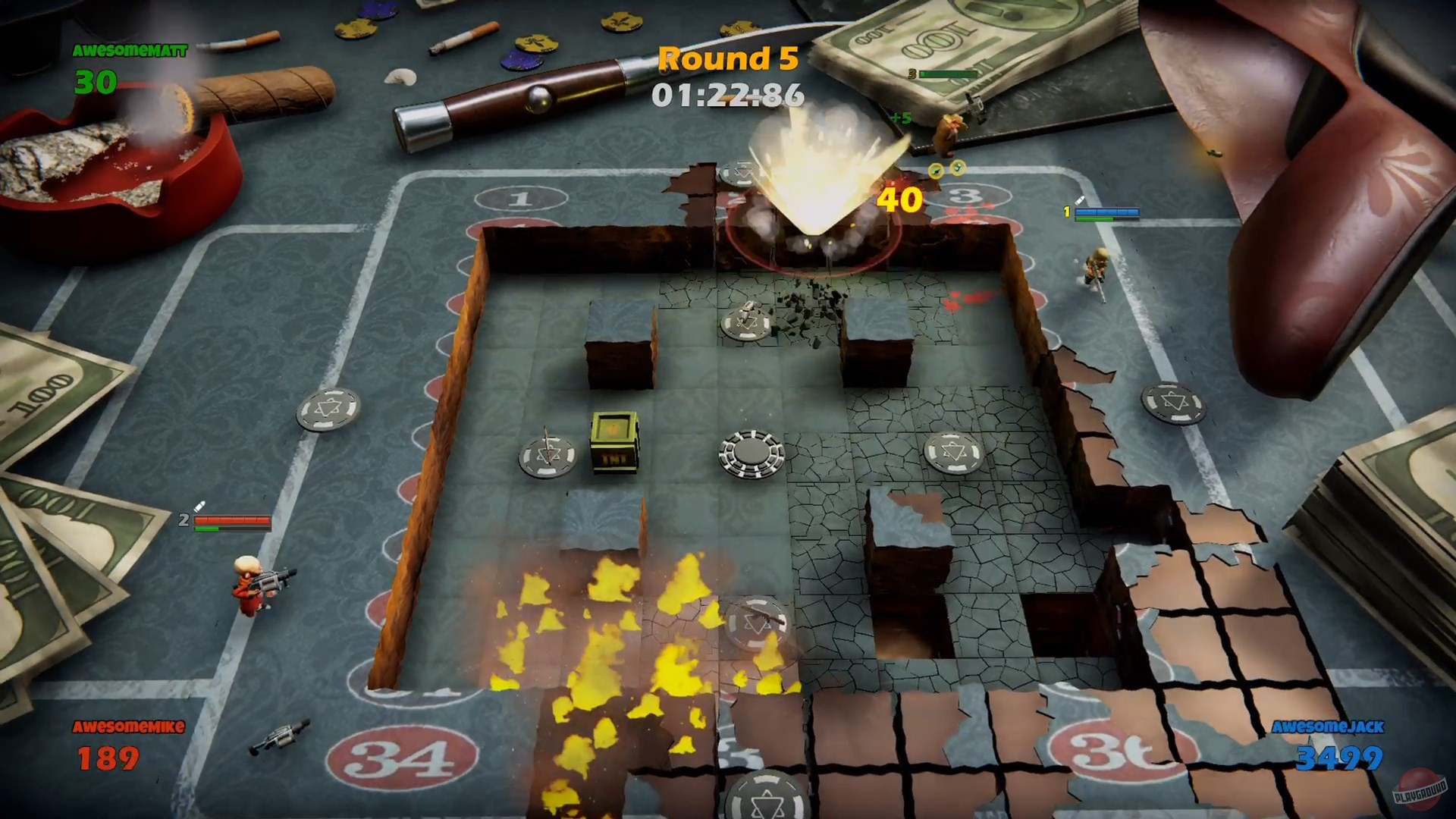 Скриншот из игры Tacticool Champs - 3