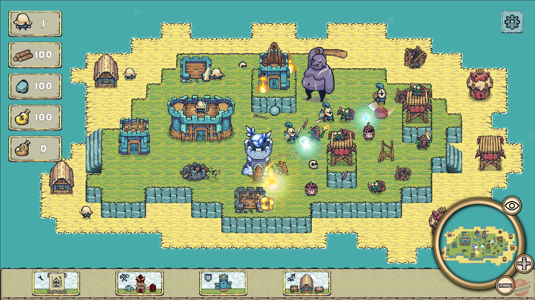 Скриншот из игры Towers & Goblins: The Last Stand - 3