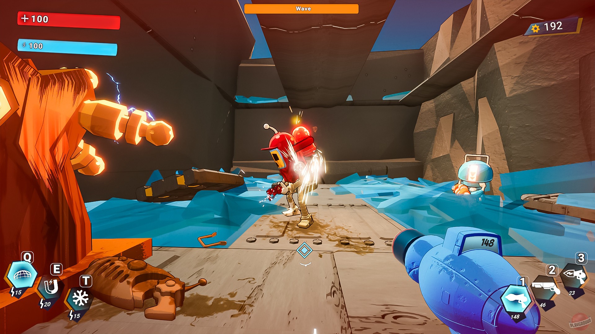 Скриншот из игры Roboholic - 1