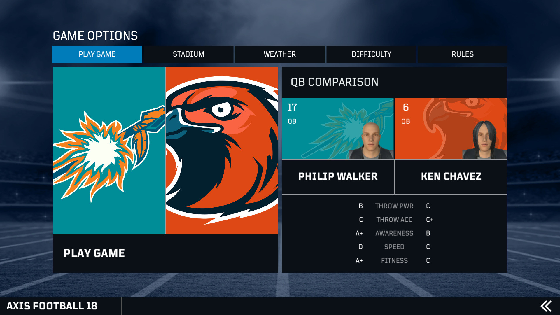 Скриншот из игры Axis Football 2018 - 28