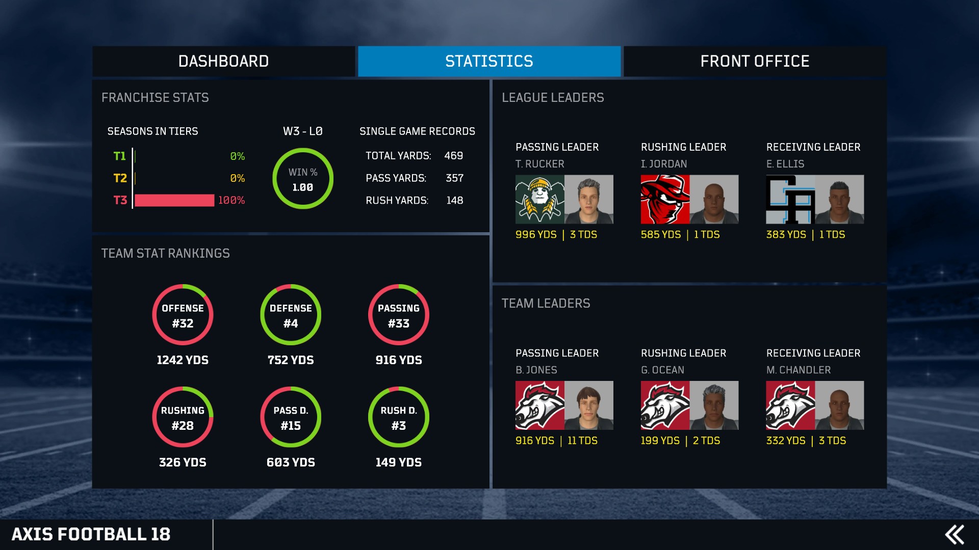 Скриншот из игры Axis Football 2018 - 48