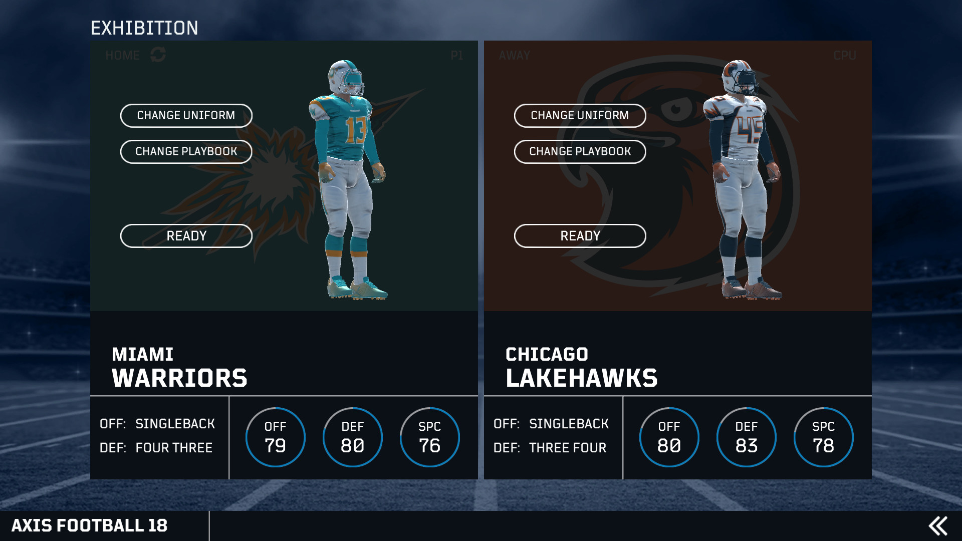 Скриншот из игры Axis Football 2018 - 40