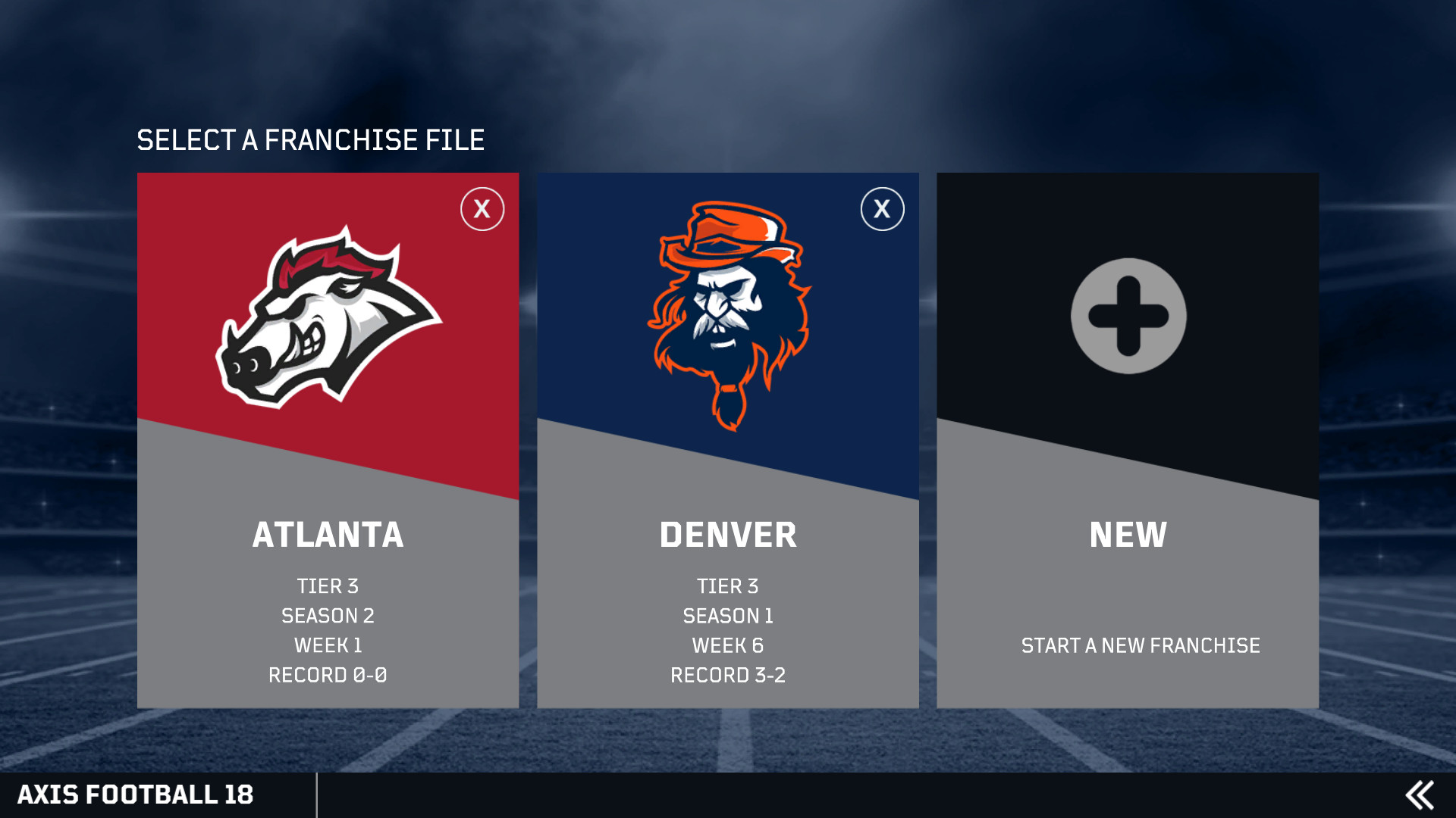 Скриншот из игры Axis Football 2018 - 34