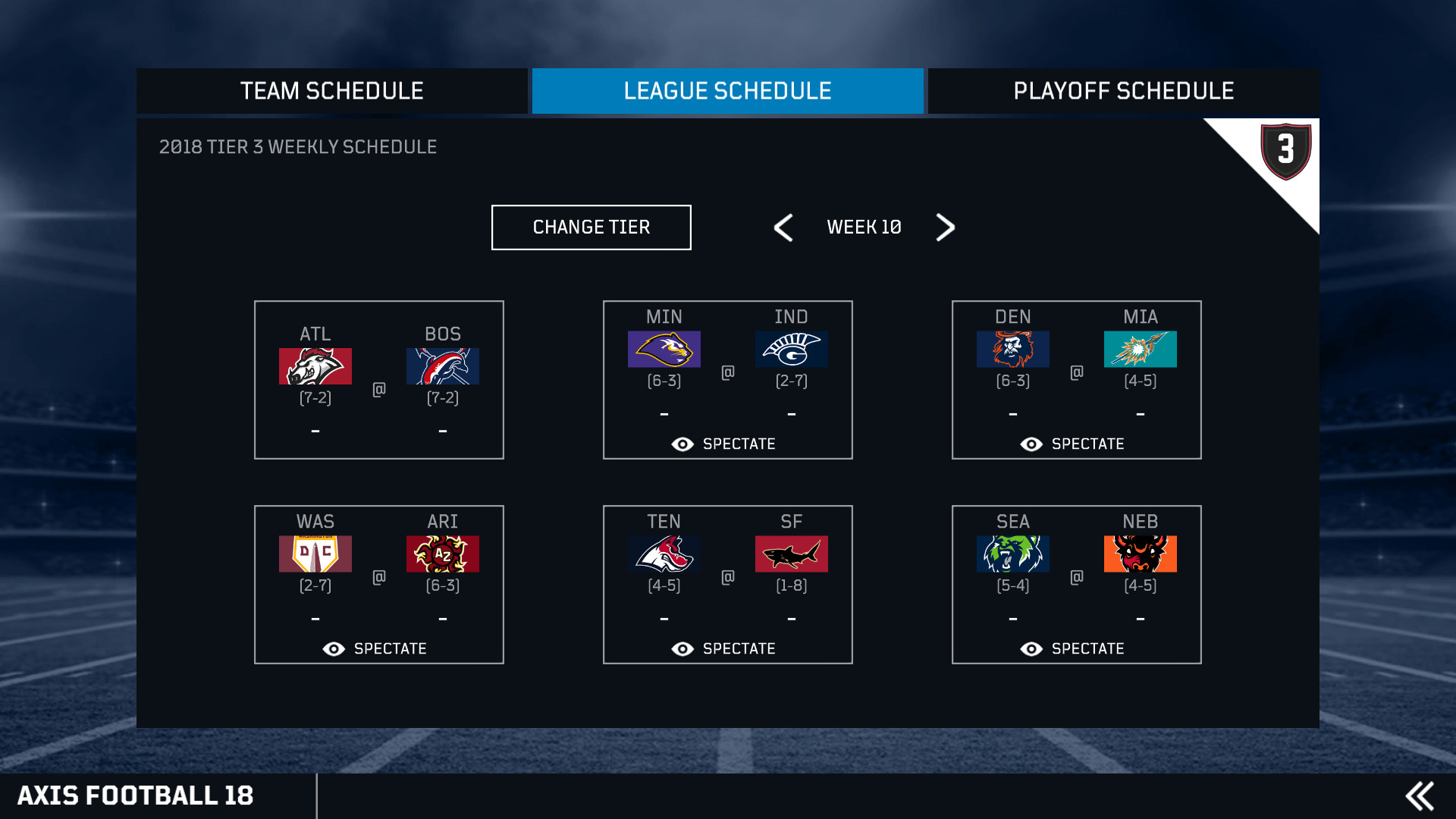 Скриншот из игры Axis Football 2018 - 76