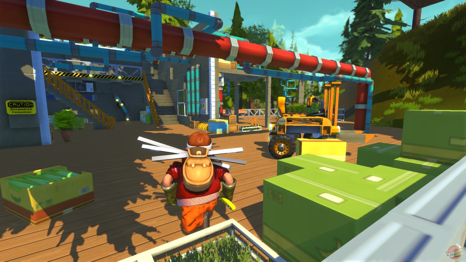 Скриншот из игры Scrap Mechanic - 23