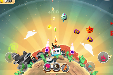 Скриншот из игры Robots Love Ice Cream - 3