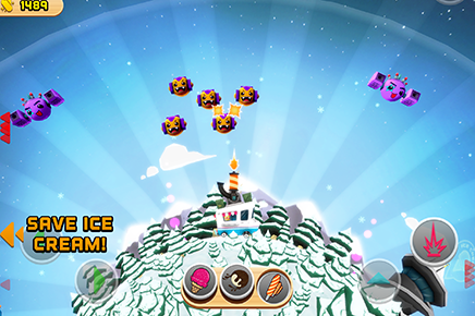 Скриншот из игры Robots Love Ice Cream - 2