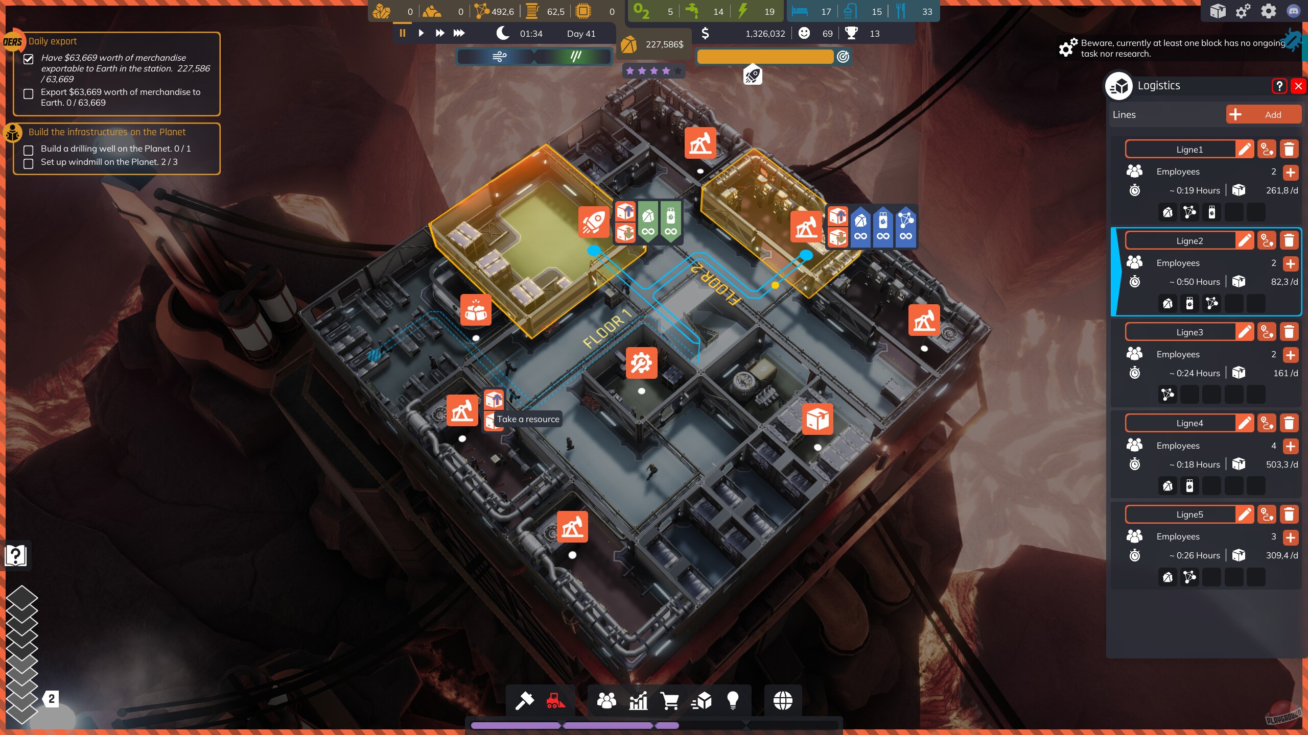 Скриншот из игры Space Drilling Station - 7