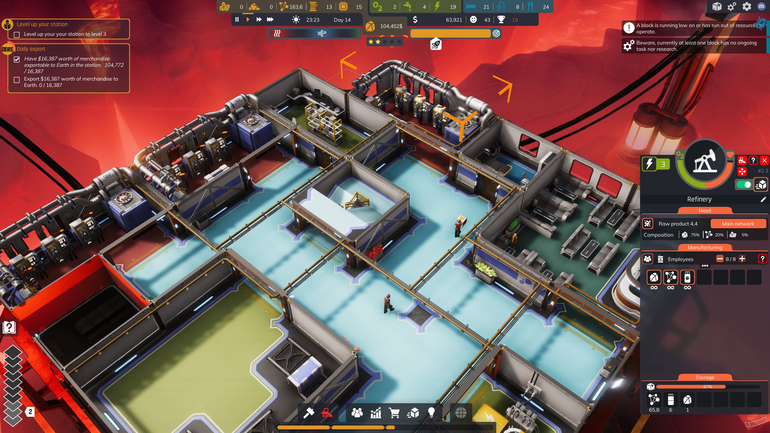 Скриншот из игры Space Drilling Station - 5