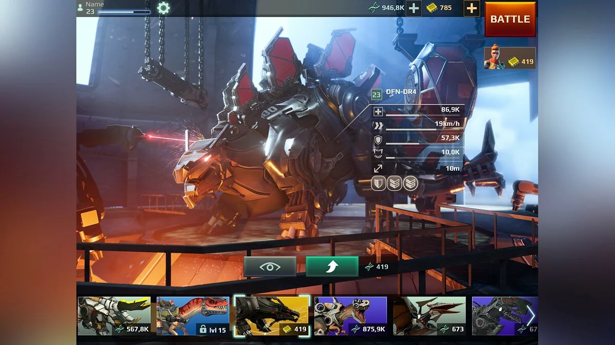 Скриншот из игры Jurassic Monster World - 6