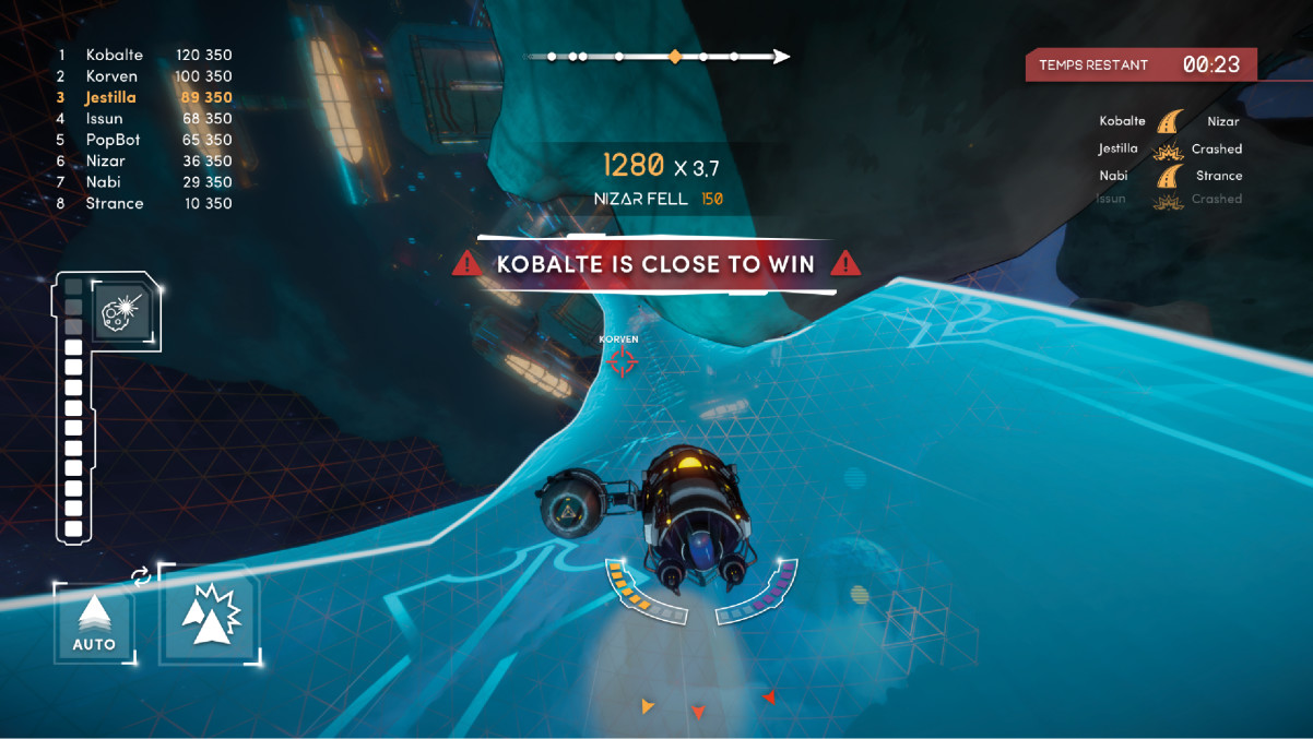 Скриншот из игры Light Trail Rush - 1