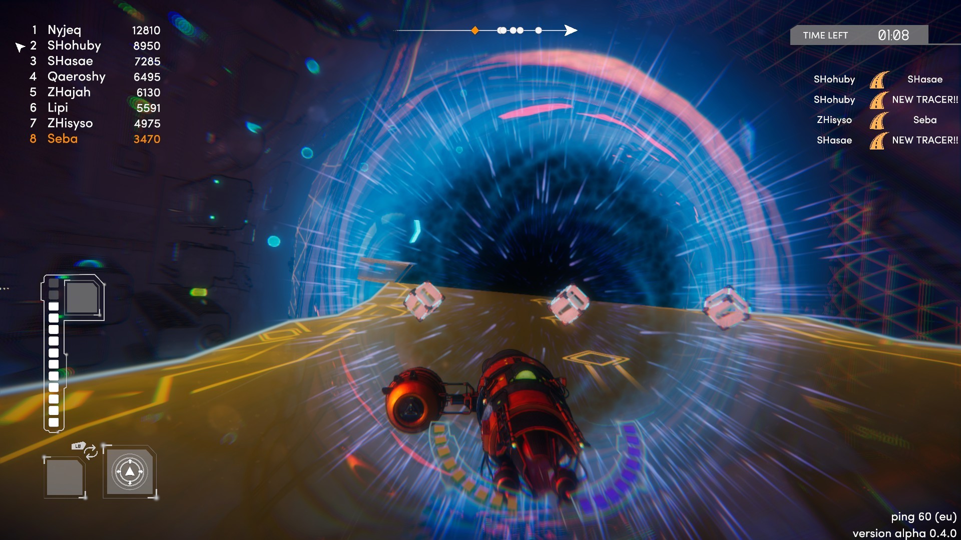 Скриншот из игры Light Trail Rush - 2