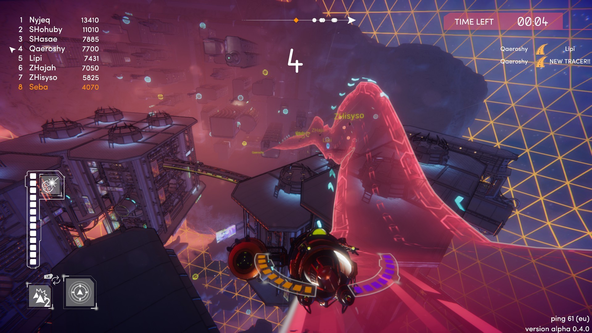 Скриншот из игры Light Trail Rush - 3