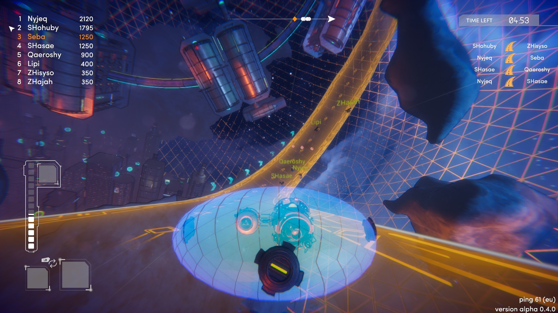 Скриншот из игры Light Trail Rush - 5