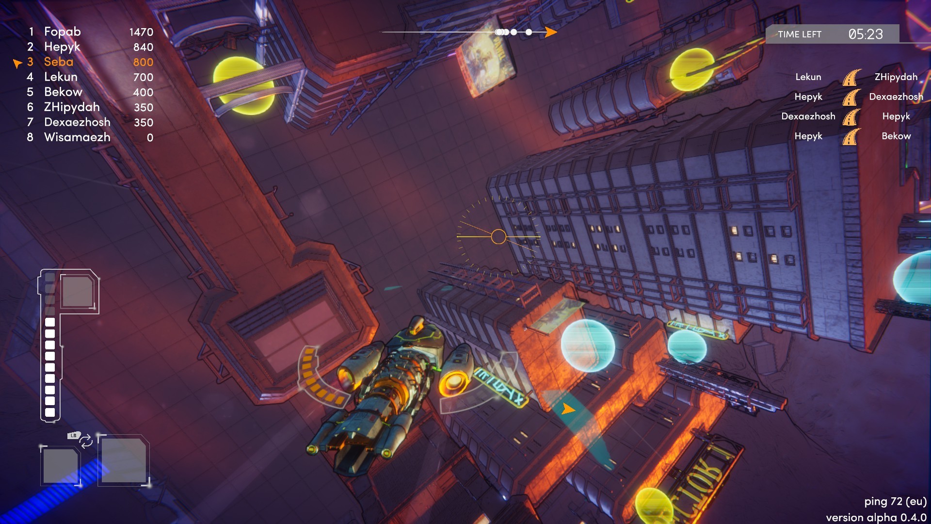 Скриншот из игры Light Trail Rush - 6