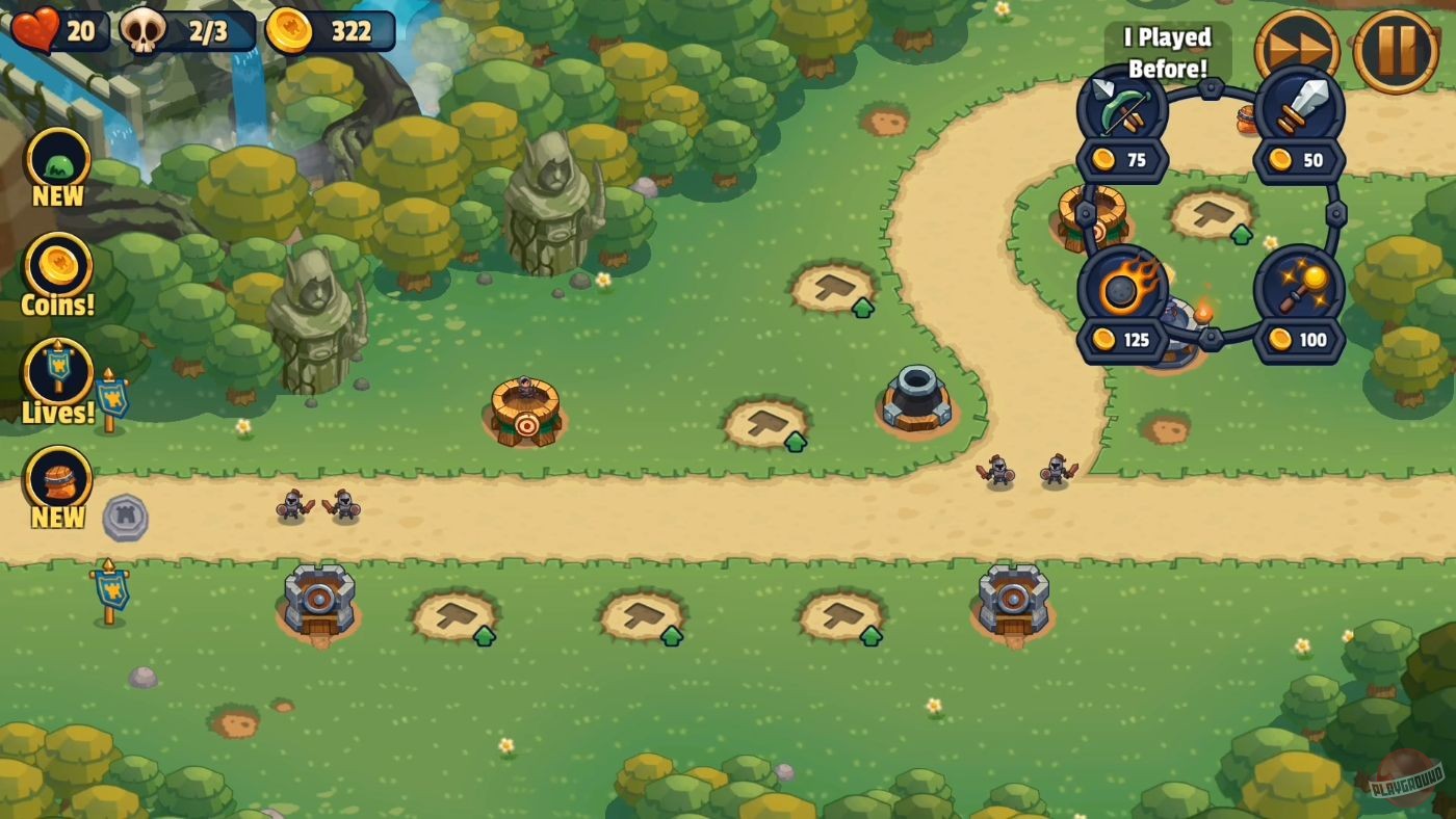 Скриншот из игры Realm Defense: Hero Legends - 1