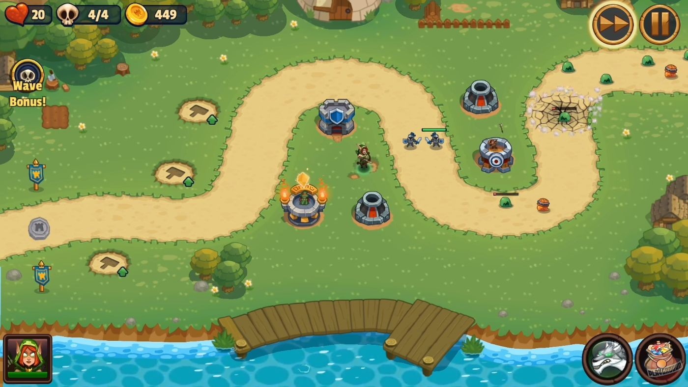 Скриншот из игры Realm Defense: Hero Legends - 6