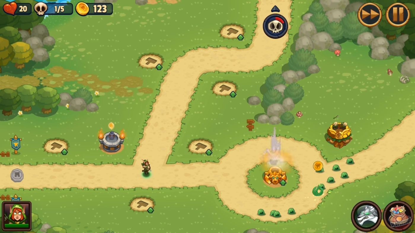 Скриншот из игры Realm Defense: Hero Legends - 5