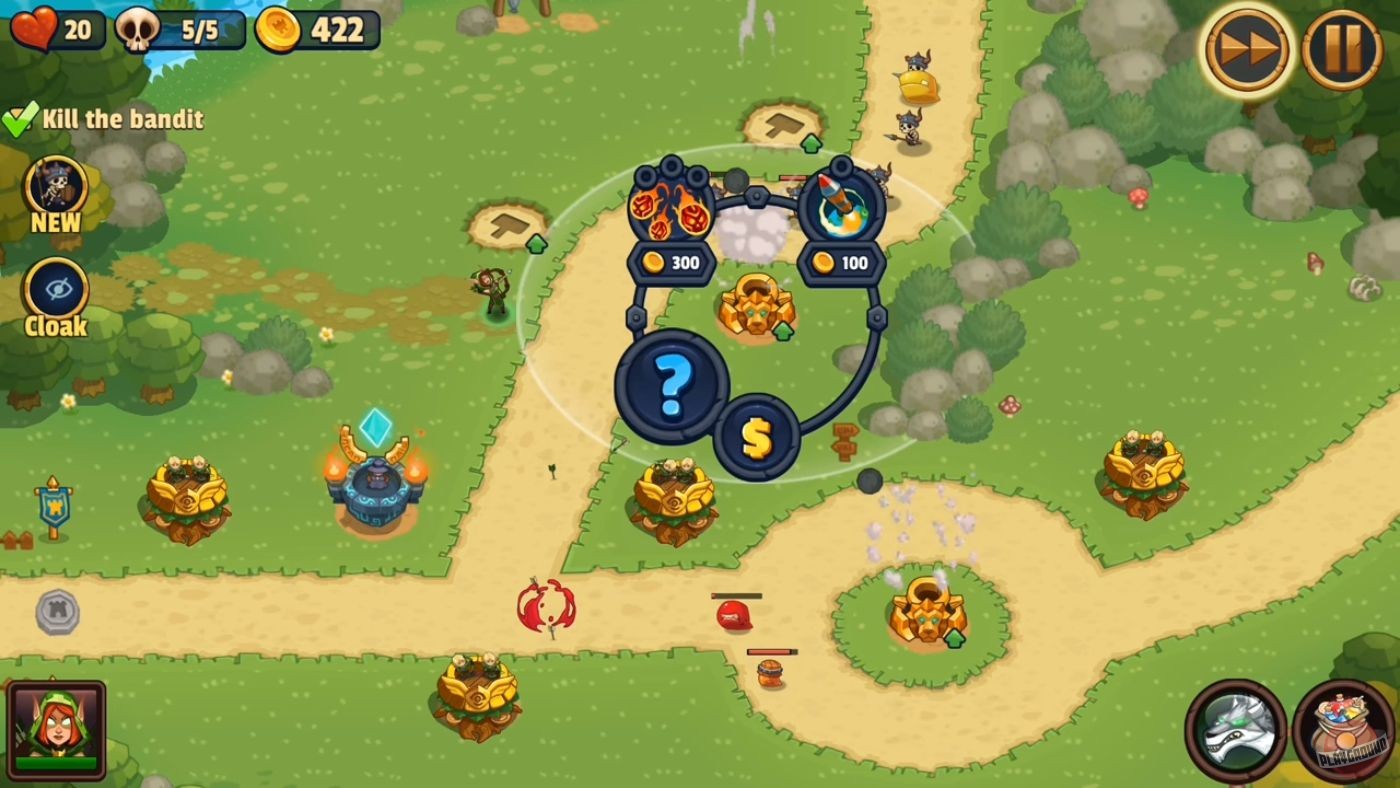 Скриншот из игры Realm Defense: Hero Legends - 3