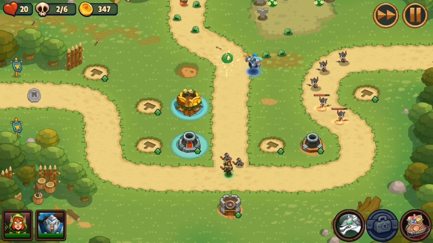 Скриншот из игры Realm Defense: Hero Legends - 2