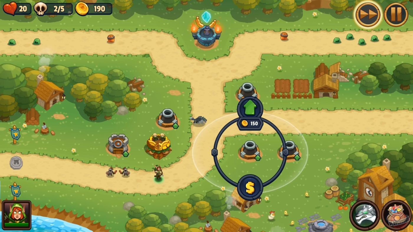 Скриншот из игры Realm Defense: Hero Legends - 4