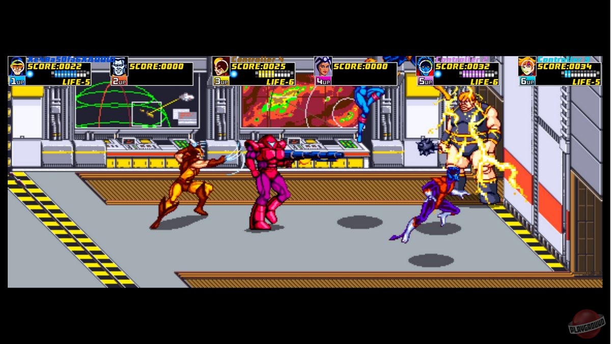 Скриншот из игры X-Men Arcade - 8