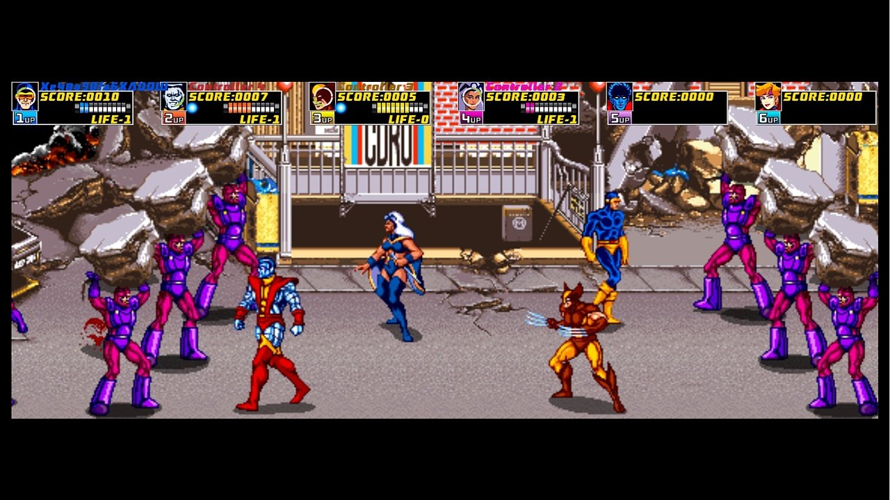 Скриншот из игры X-Men Arcade - 11