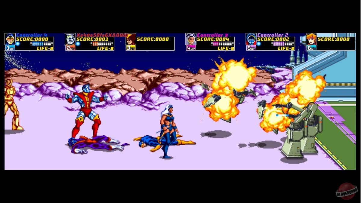 Скриншот из игры X-Men Arcade - 10