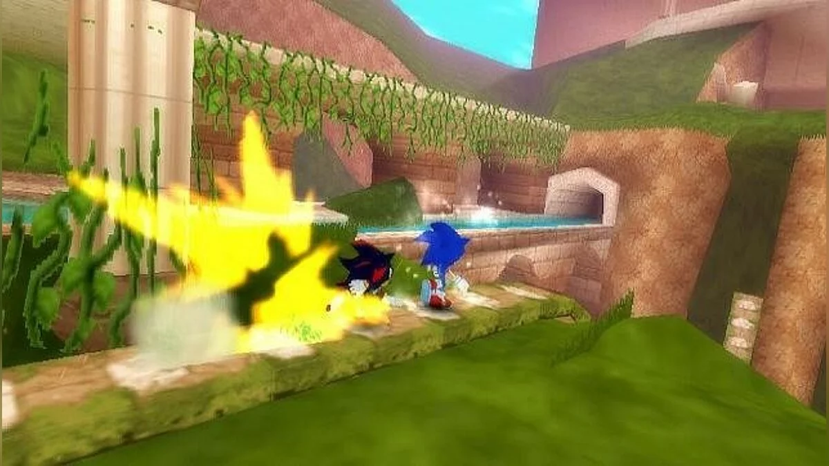 Скриншот из игры Sonic Rivals - 2