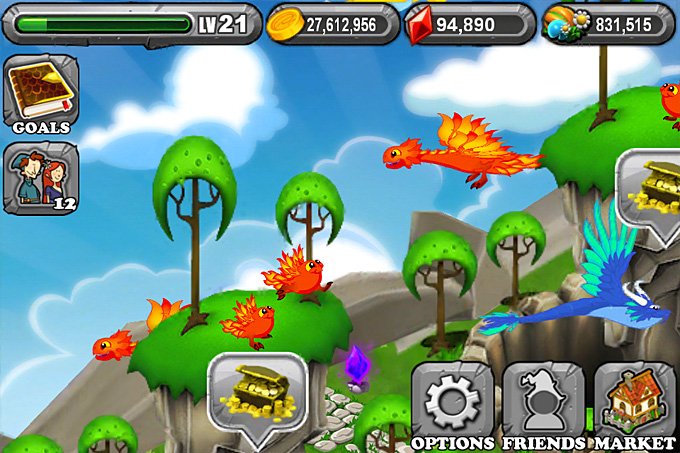 Скриншот из игры DragonVale - 5