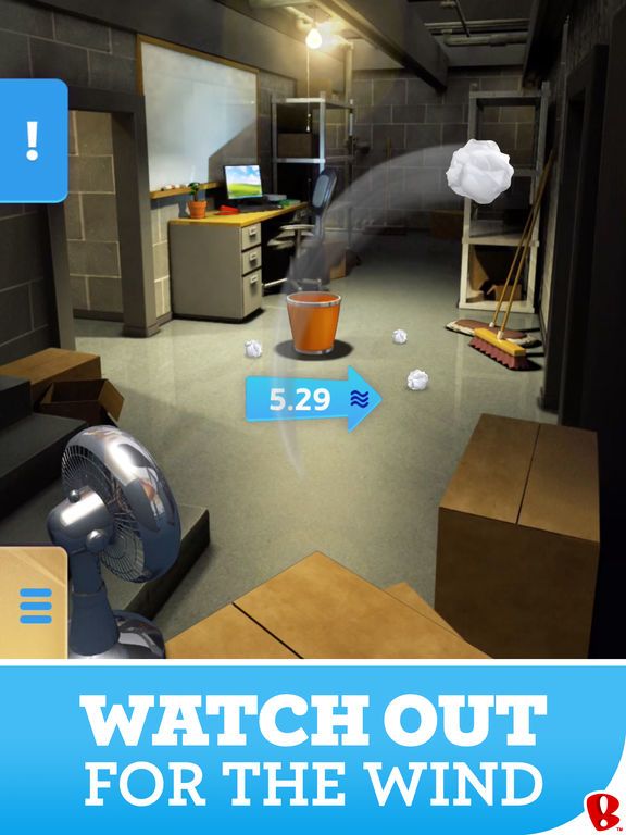 Скриншот из игры Paper Toss - 13