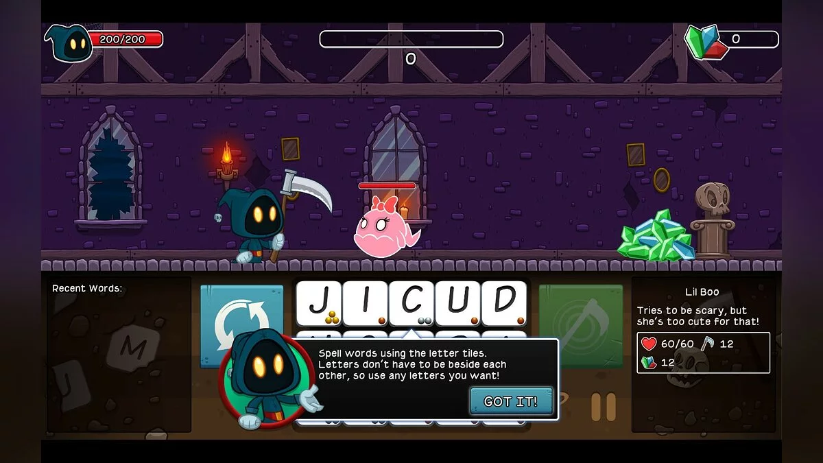 Скриншот из игры Letter Quest: Grimm's Journey - 2