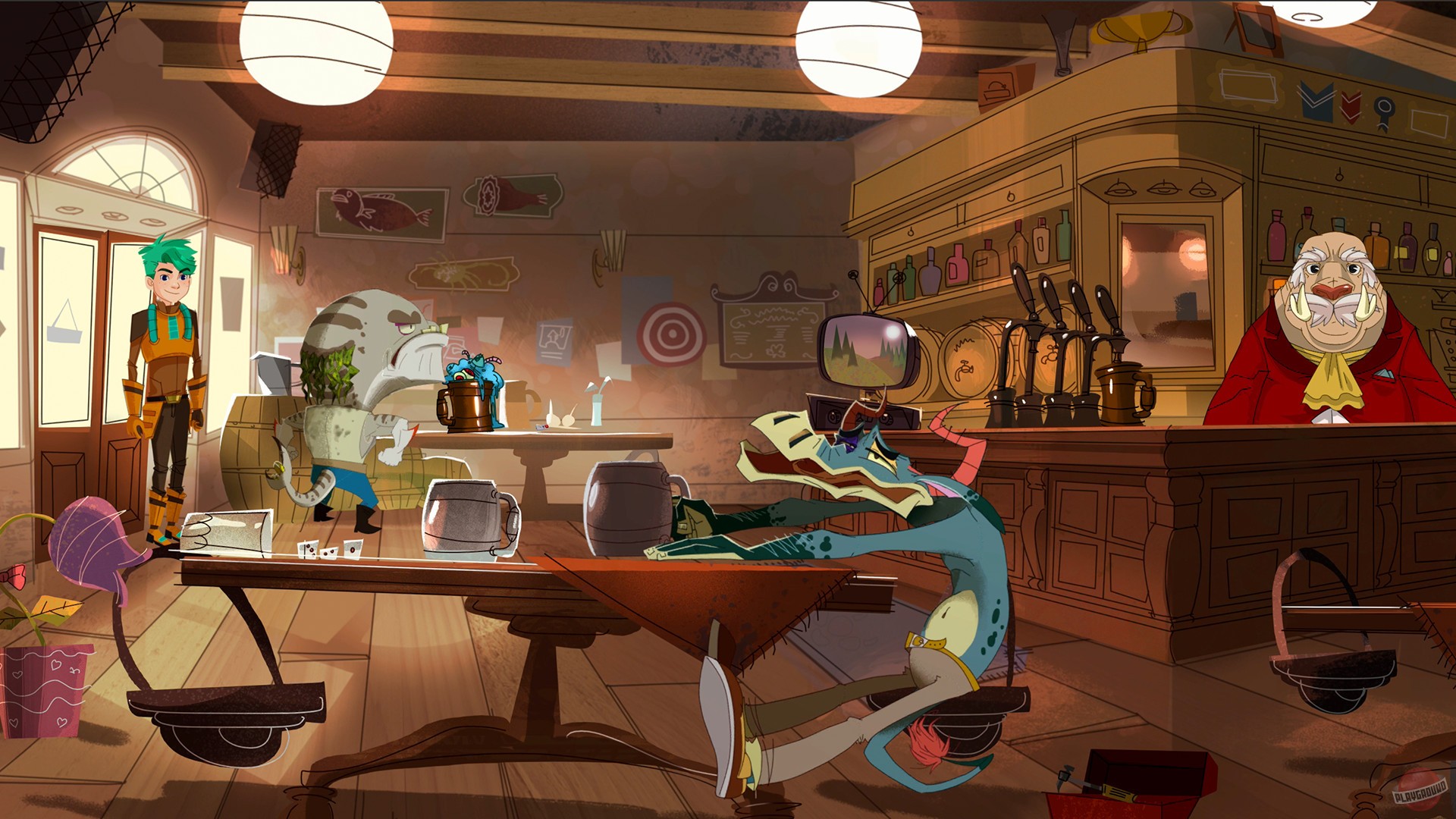 Скриншот из игры Henry Mosse and the Wormhole Conspiracy - 16