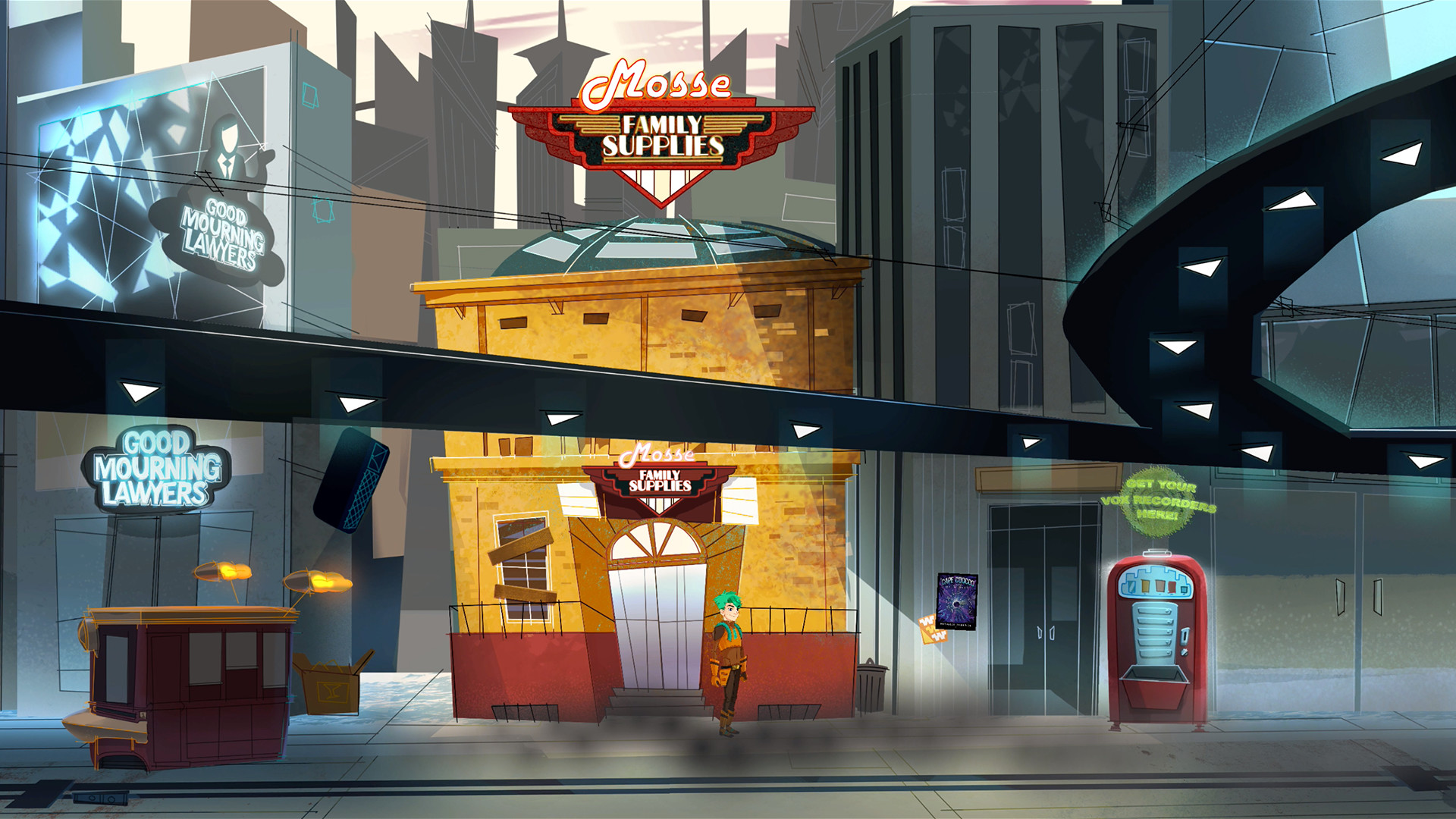 Скриншот из игры Henry Mosse and the Wormhole Conspiracy - 1