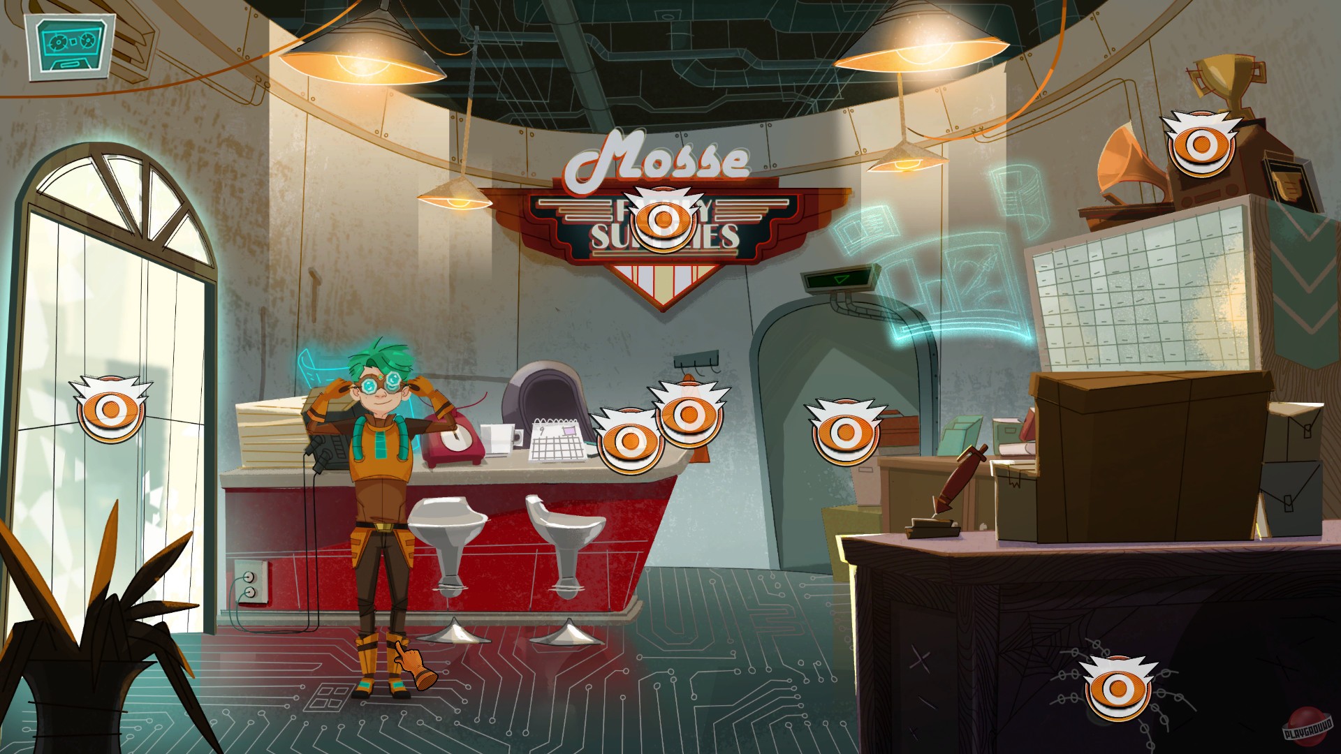 Скриншот из игры Henry Mosse and the Wormhole Conspiracy - 17