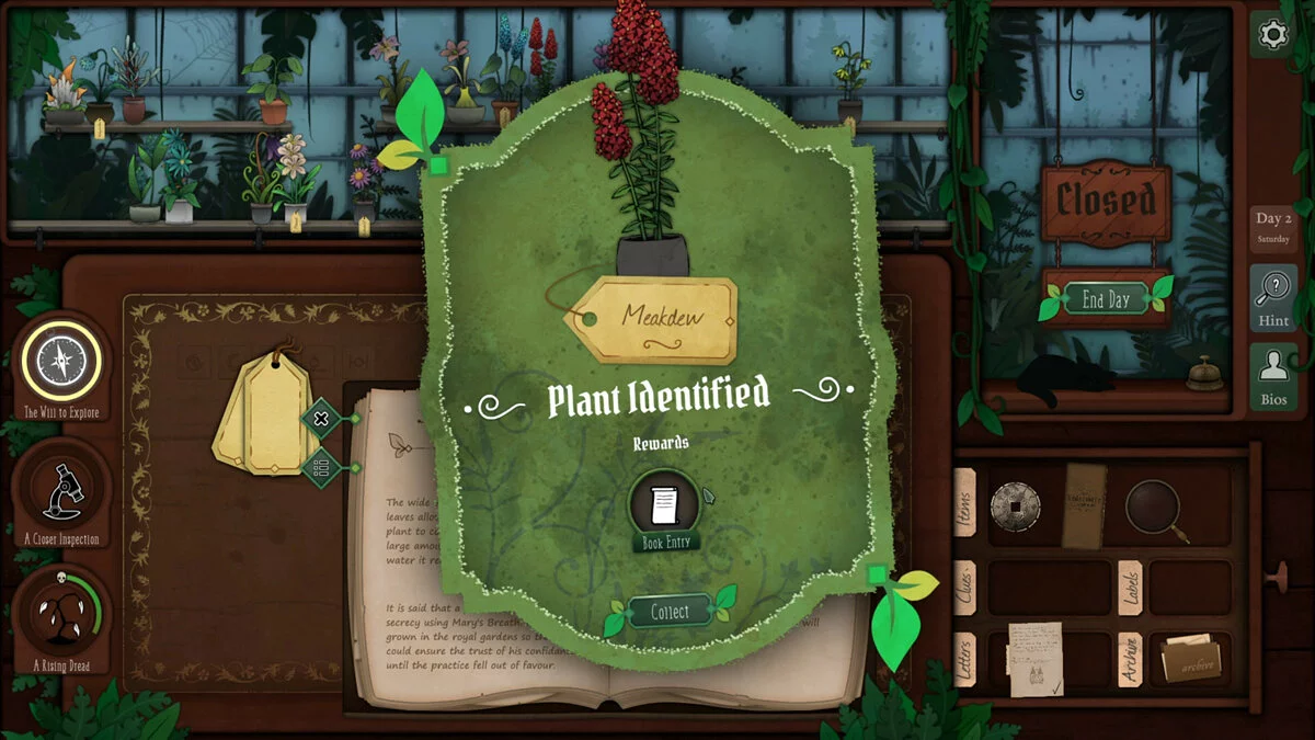 Скриншот из игры Strange Horticulture - 5