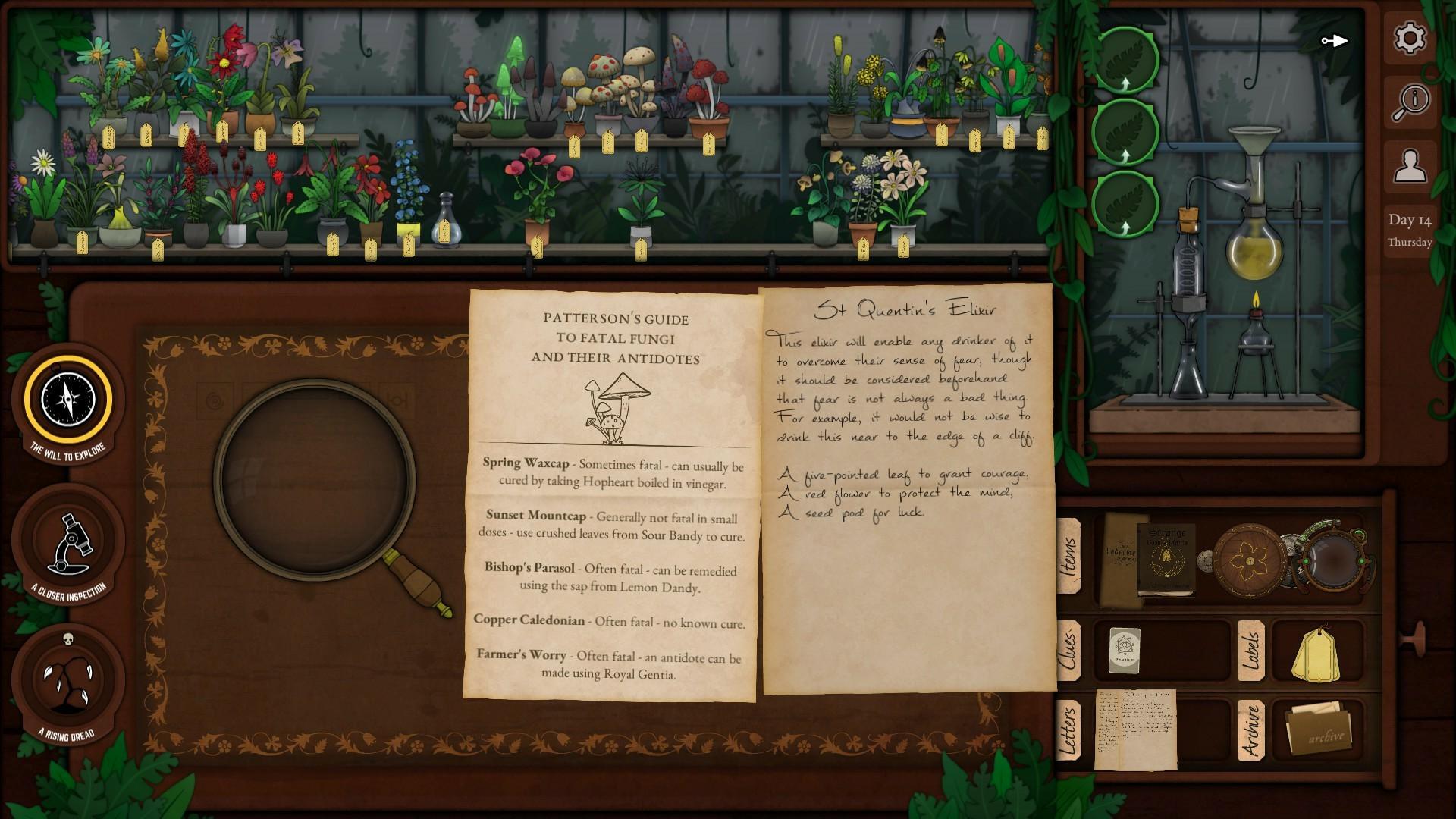 Скриншот из игры Strange Horticulture - 4