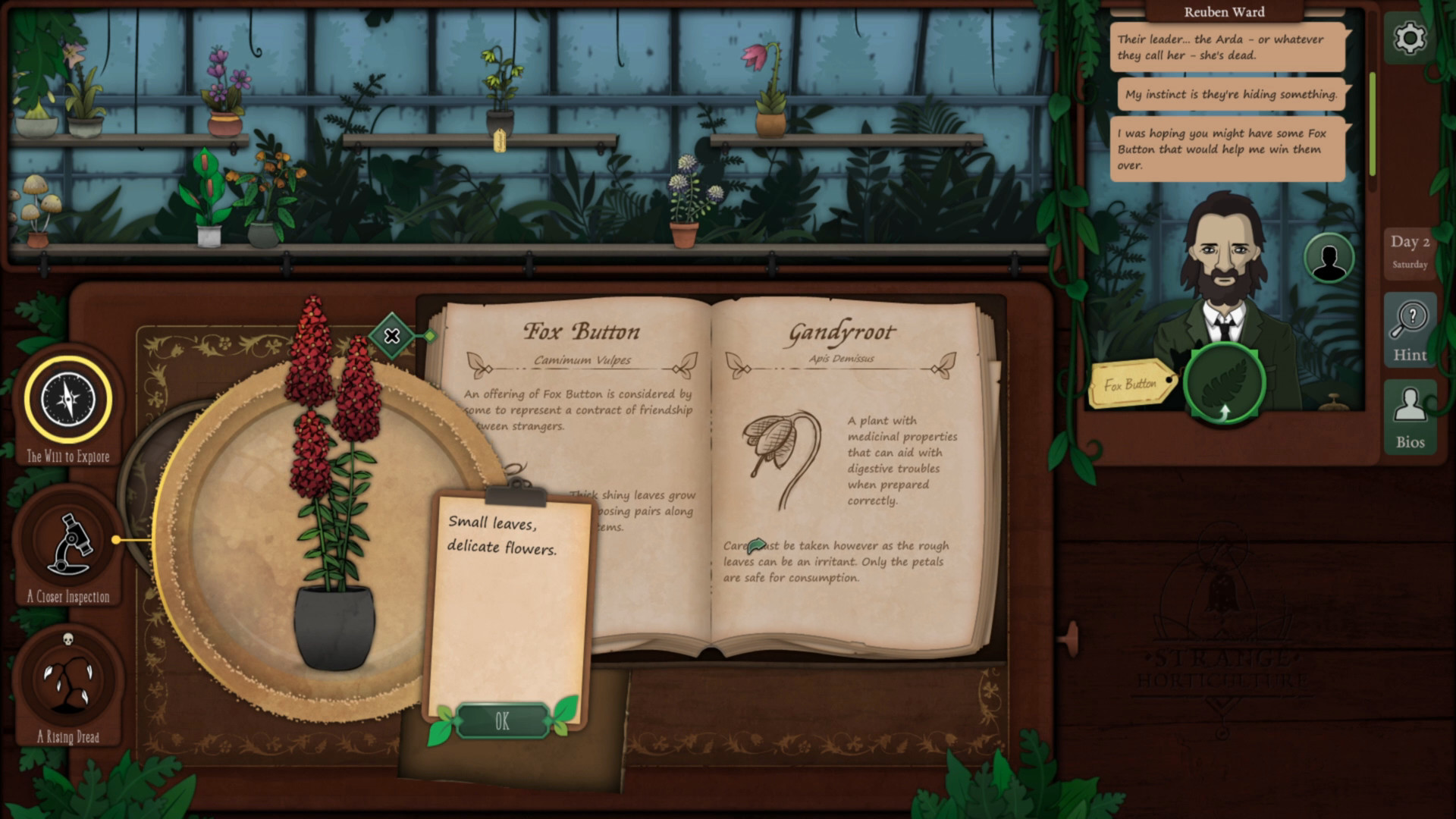 Скриншот из игры Strange Horticulture - 13