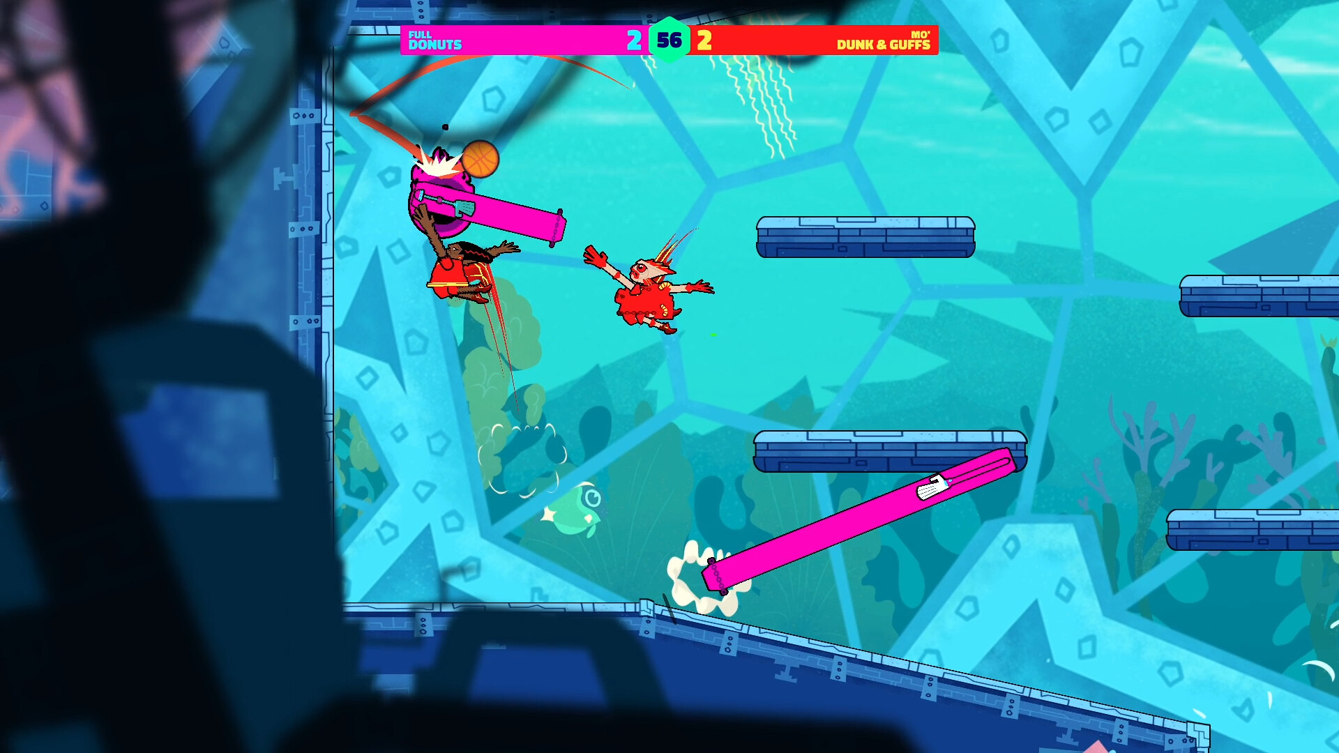 Скриншот из игры Dunk Dunk - 1